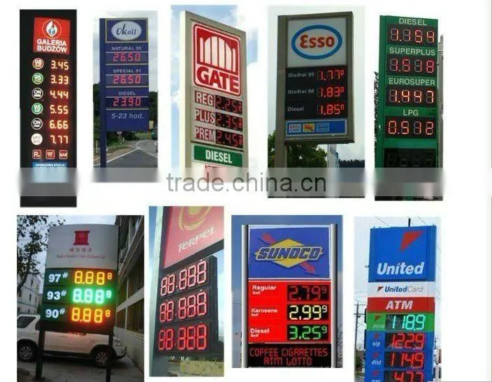 7 segment digital electronic large led timer clock / LED digital timer clocks