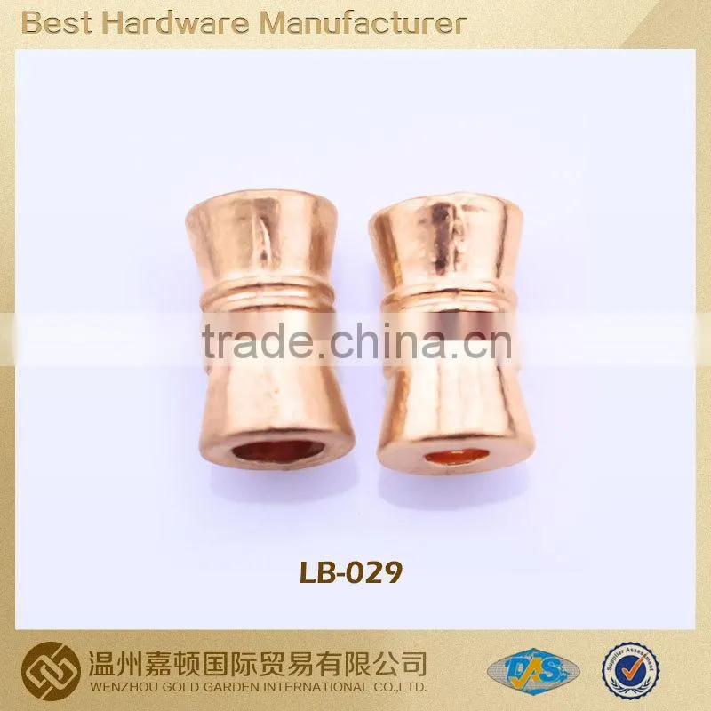 custom logo delicate decorative cord end