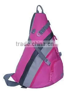 2015 Sling Backpack Shoulder Bag School Single Strap Travel Sport Tote