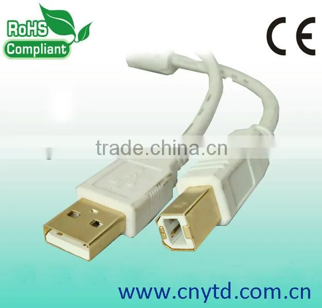 Good quality printer usb 2.0 cable usb am/bm cable