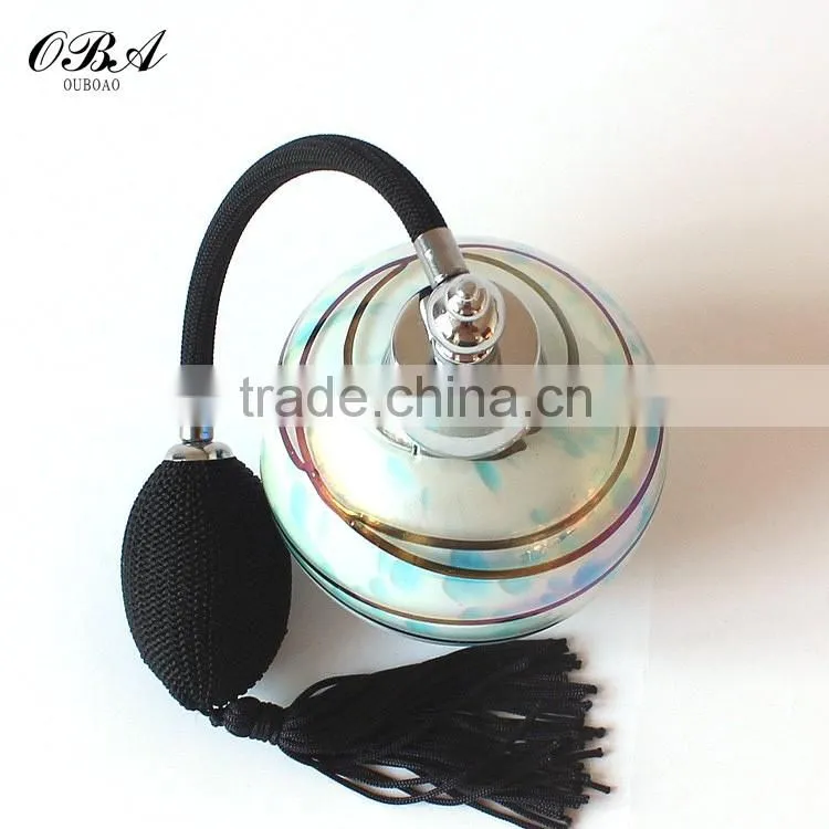 Factory direct sales handmade luxury air bag perfume glass bottle 100ml