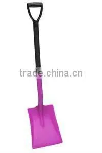plastic red plastic snow shovel