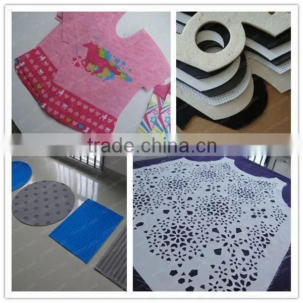 1600X1000mm Co2 Applique Laser Cutting Machine