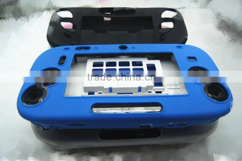 New Five Colors Skin Silicone Case for Wii U Good Handling