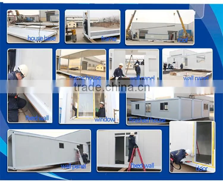 High quality mobile designer easy assembled prefab container homes 