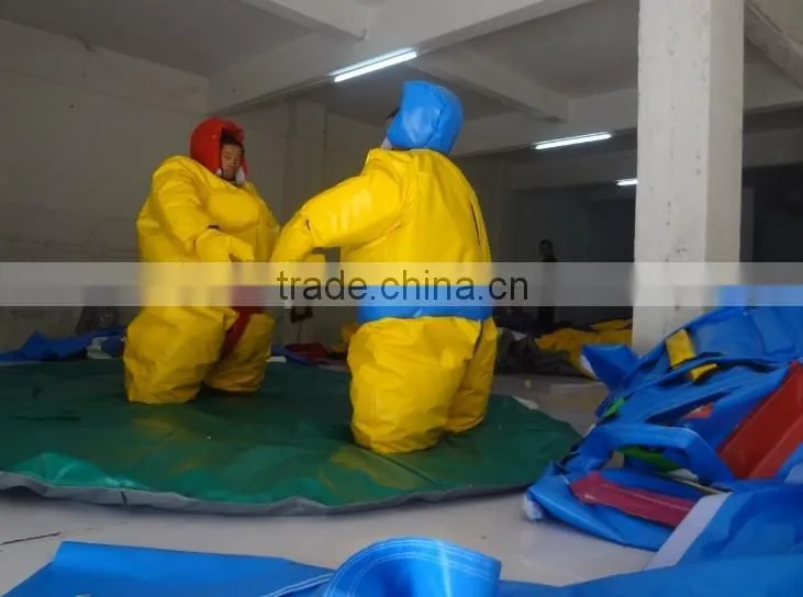 2016 foam padded sumo suits/sumo wrestling suits for sale