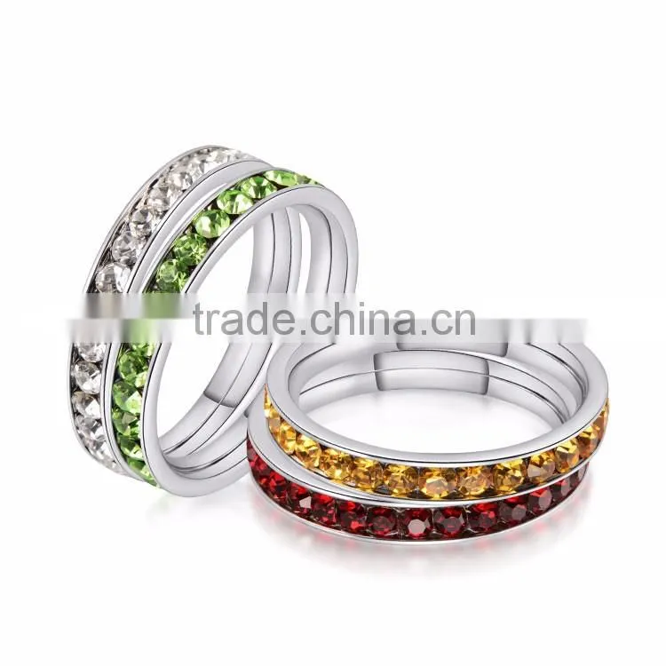 4 pieces seasons set birthstone wholesale custom made jewellery sets for gifts