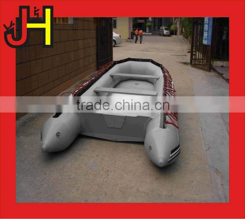 Fiberglass Inflatable Boat/CE Fast Inflatable Rescue Boat for Sale