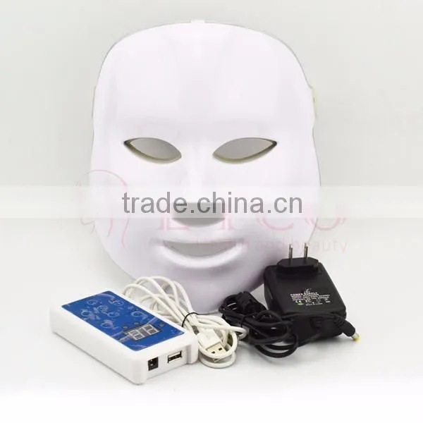 EYCO led treatment for skin facial led light therapy led light for face wrinkles 7 colors Led face mask