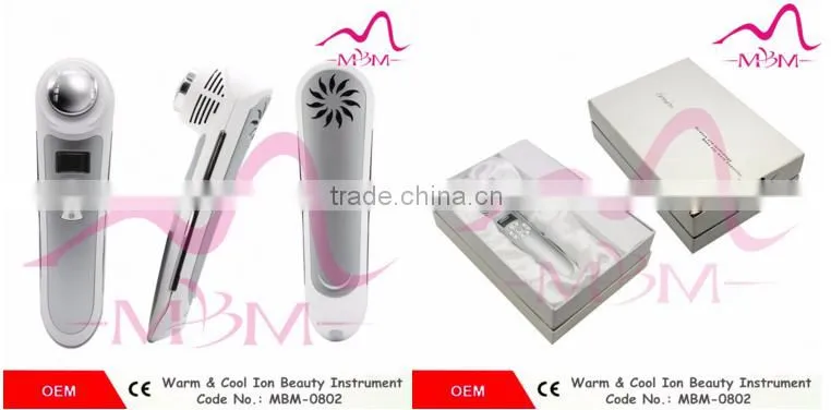 2016 New Product, Hot saling Hot Cold Negative Positive Mini face beauty galvanic photon ultrasonic ion facial beauty face massa