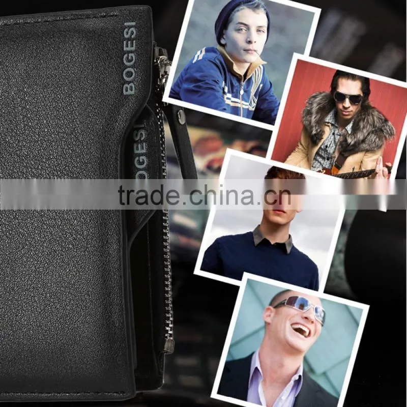 Men's Leather ID Multi Functional Wallet Credit Card Wallet Fashion Wallet For Men