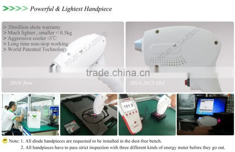 High energy portable Laser Diode 808nm / 808 Diode Laser Hair Removal / 808 Laser price