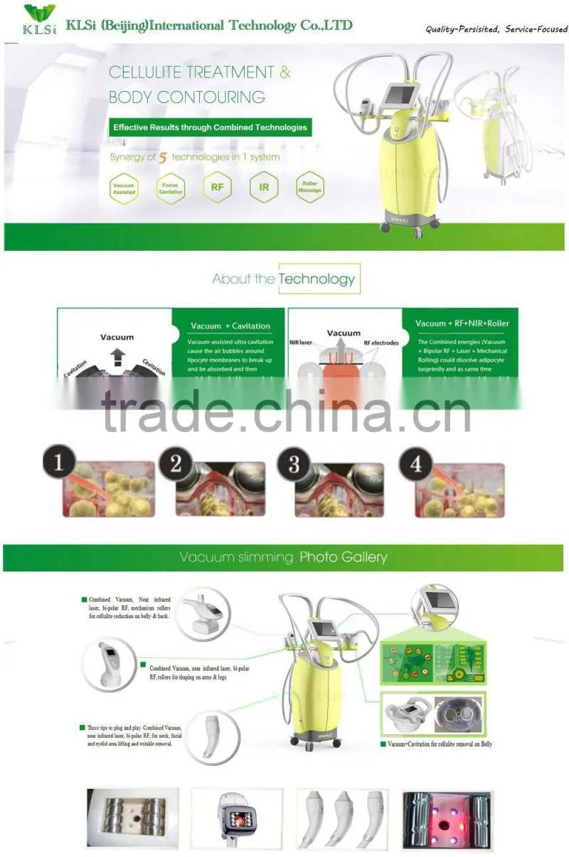 Slimming Machine Cavitation Vacuum Liposuction