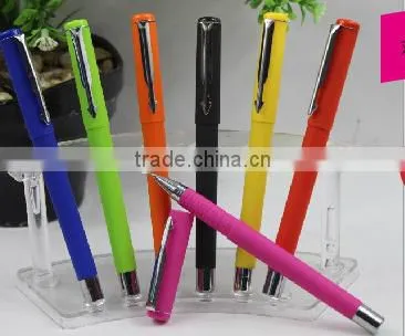 Wholesale Promotional gifts plastic table pen desk pen/Bank advsertising desk pen/Desk stand pens on sell