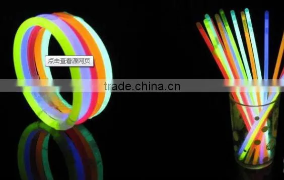 8 inch ECO PE Glow Stick Bracelet, light bracelet