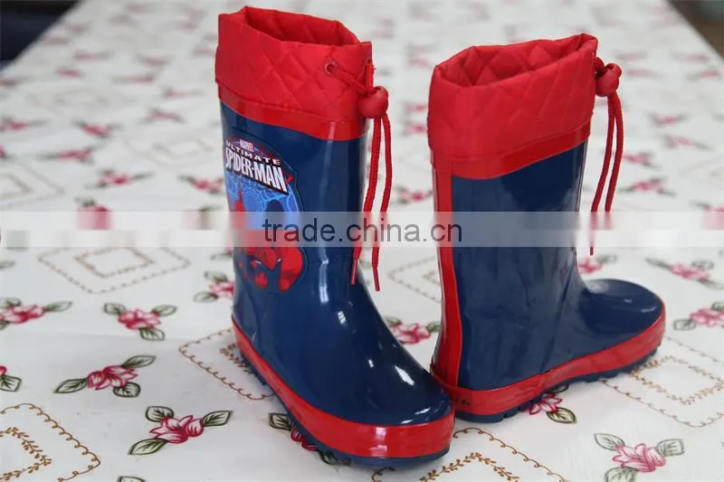 Children Waterproof Warm Winter Rubber Rain Boots