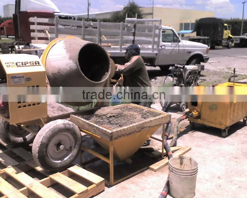 Low maintenance cost UBJ3-Q petrol squeeze hand grout pump