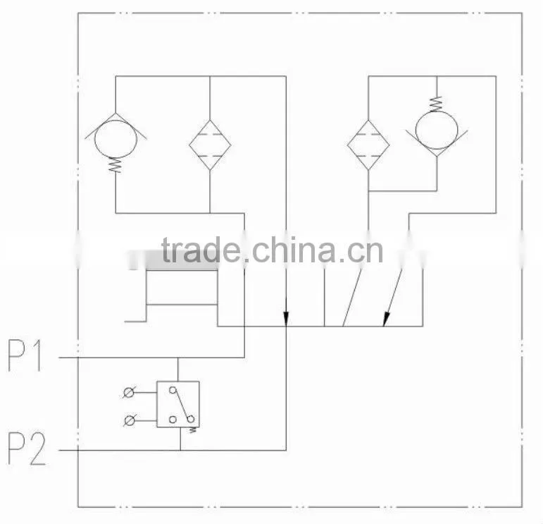 Rational Construction SDRLF Hydraulic Pressure Duplex Return Oil Strainer for Metallurgical Machinery Accessories