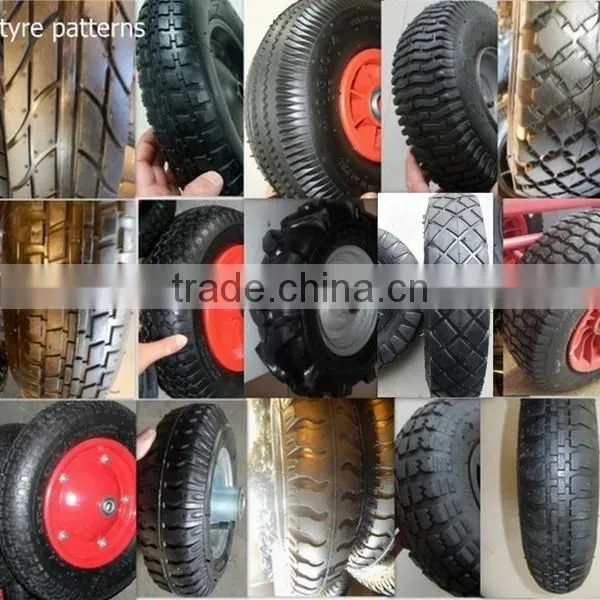 wheel barrow air rubber tyres 3.50-4