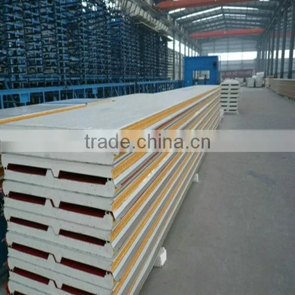 color coated pu sandwich panel roofing