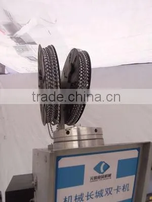 automatic mechanical sausage dual clipper machine