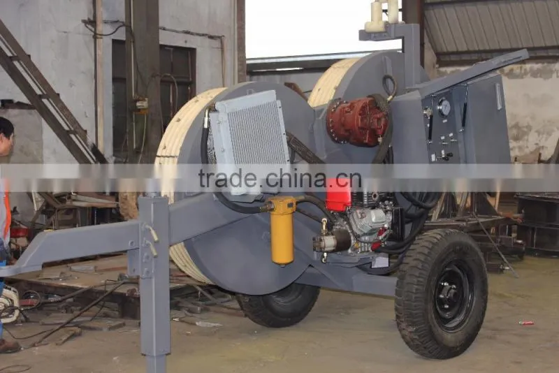 Stringing Equipment 30KN Electric Cable Tensioner