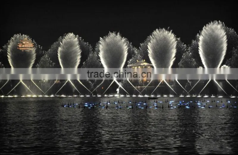 China water fountain with musical control system
