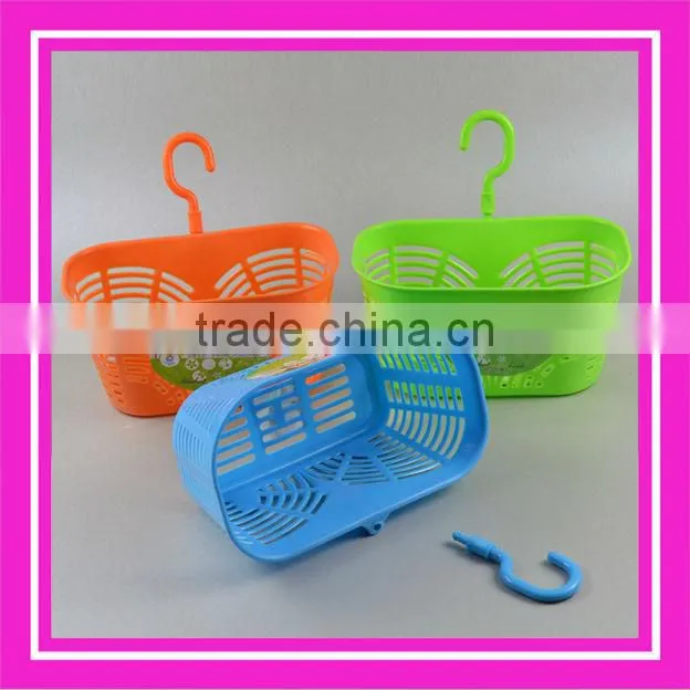 bathroom hanging basket / plastic bathroom basket / small plastic baskets