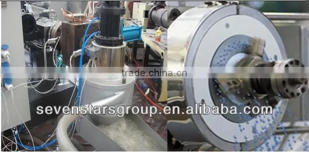 PP PE Film pelletizing machine/granulating machine/plastic flakes pelletizer