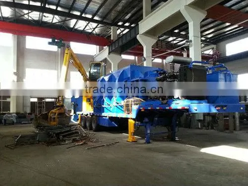 The Most Automatic Scrap Metal Portable Baler And Logger