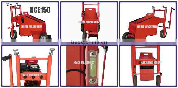 3.5HP BS Gasoline curb machine/ road curbing machine for sale