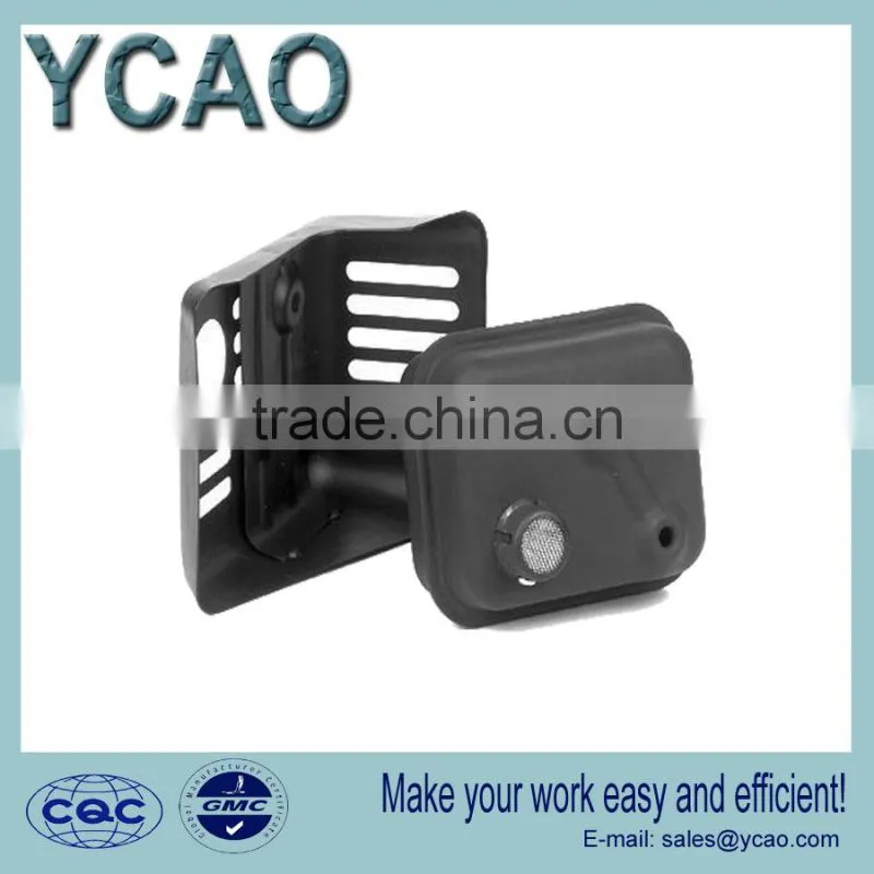 1P70 muffler and cover of gasoline engine