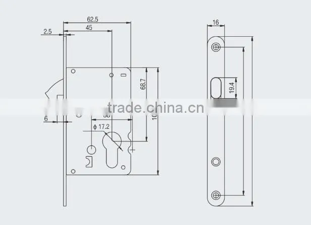 lock body