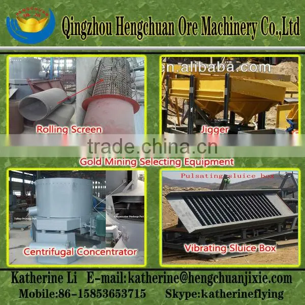 High Washing Capacity Gold Grab Dredger