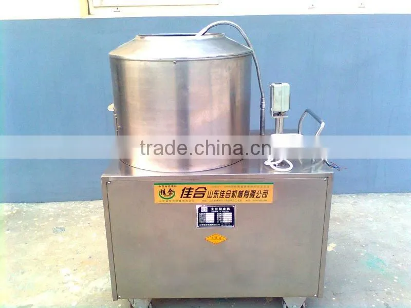 New design of potato peeling machine