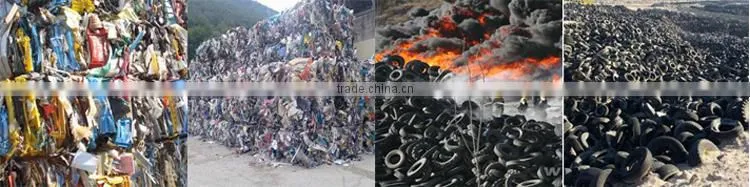low investment high profit business continuous waste plastic pyrolysis plant with CE ISO certificated