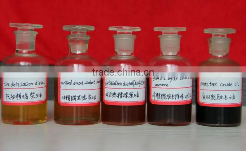 90% high oil yield mini refinery engine crude oil machines with CE