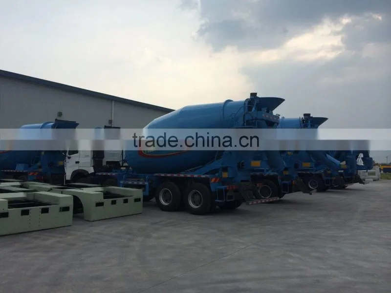 SINOTRUCK HOWO A7 8 cubic meters concrete mixer truck
