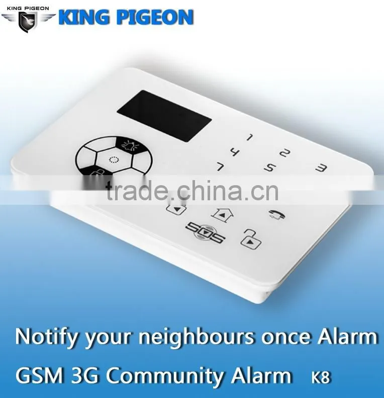 battery low power gsm smart home electric automation system K8