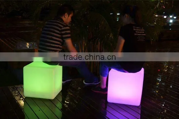 Novelty Nightclub, Disco, led cube chair home decor