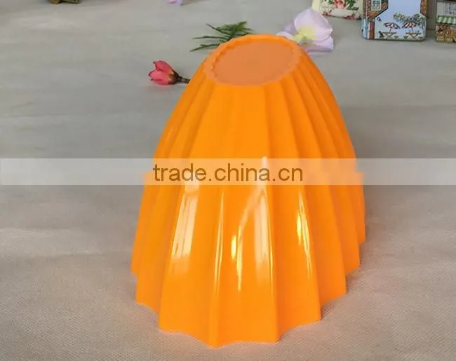 New design attractive shell type colorful decorative plastic plant pots