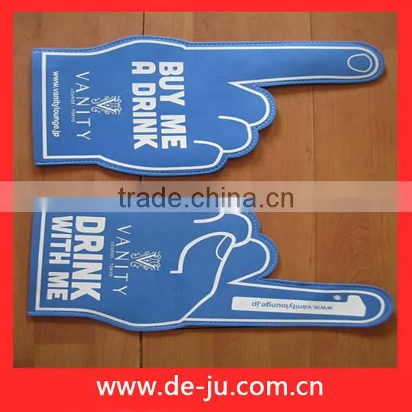 Win Finger Colorful Cheering Eva Big Hands