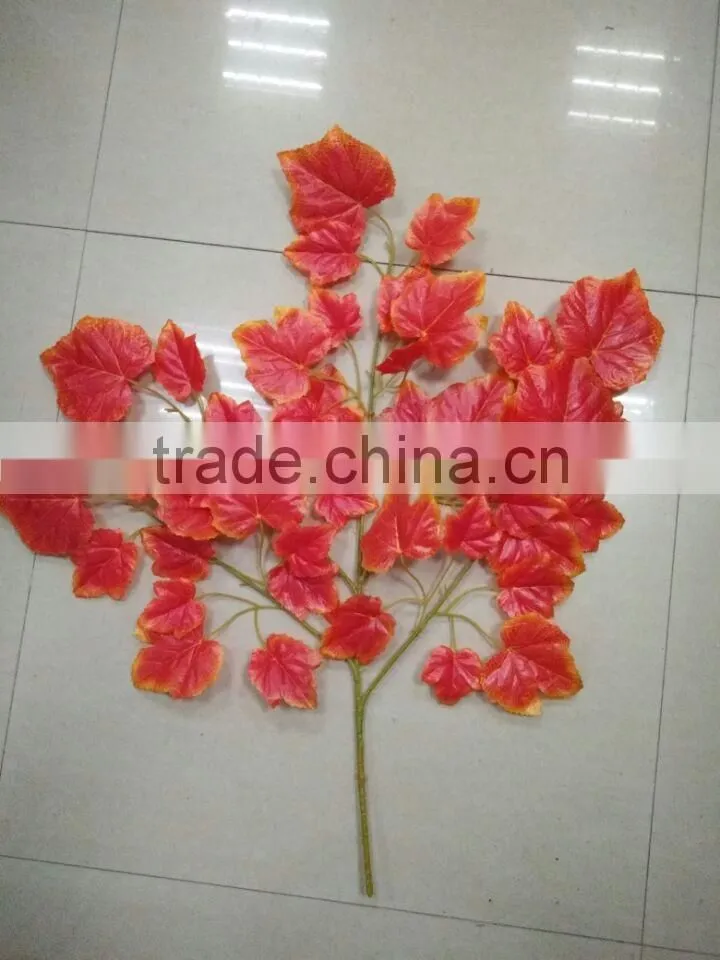 Artificial maple leaves,fake maple foliage