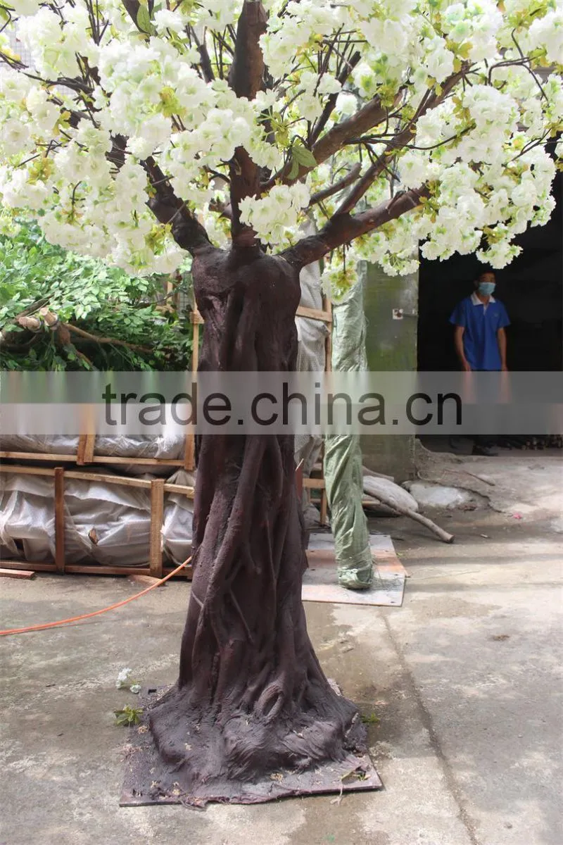 artificial highly lifelike cherry flower blooming tree for wedding decor