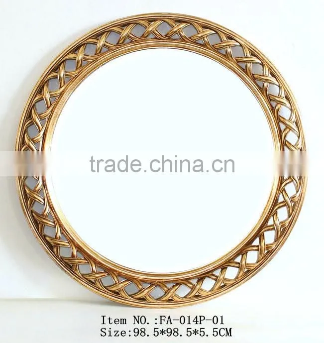 Round wall mirror for home/hotel decor GY-121P-01