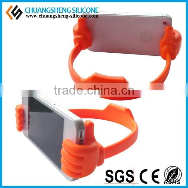 Portable silicone promotional mobile phone holders