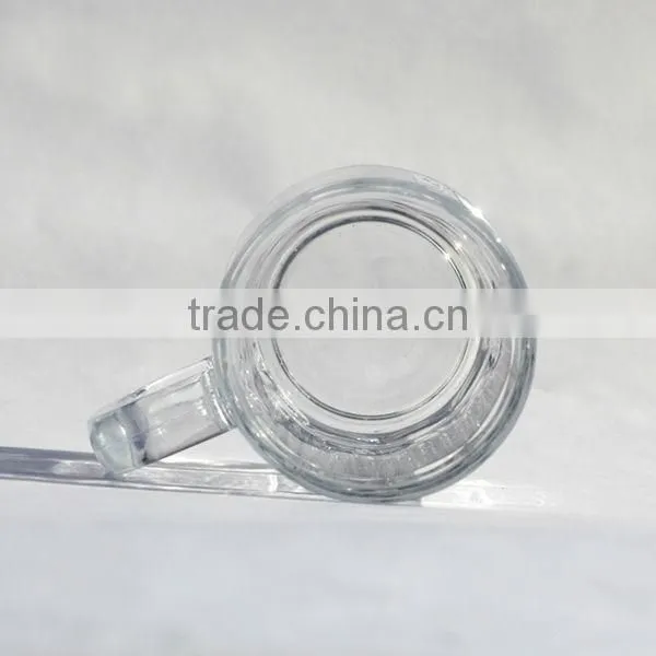 Quality Straight Beautiful Clear Glass Beer Mugs