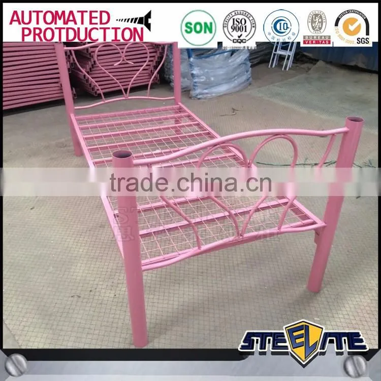 Single steel bed designs latest metal bed designs
