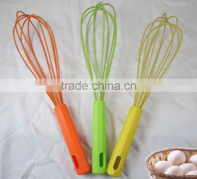 High Quality Silicone Egg Whisk Manual Egg Beater