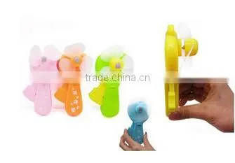 Eco-Friendly Cartoon Apple Hand Pressure Fan,Apple cartoon children Mini hand pressure fan,Children's toy fan LS Eplus